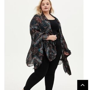 🆕MEDALLION PRINT EXTRA LONG LUXURY SCARF/WRAP